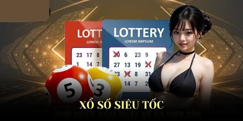 Cá cược xổ số 23WIN với thể loại mở thưởng siêu tốc